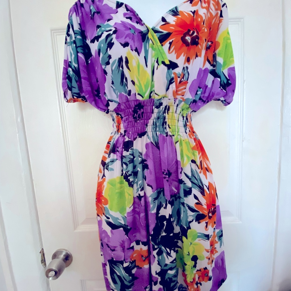 Short Floral Dress